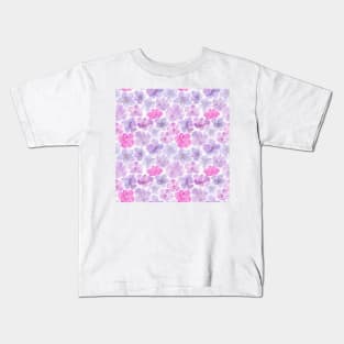 Spring whimsical blooms Kids T-Shirt